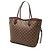 Louis Vuitton Brown Damier Ebene Neverfull MM - Ansicht 2