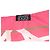 Pañuelo de seda Hermès Pink Bolduc Pointu Triangle - vista 2