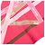 Pañuelo de seda Hermès Pink Bolduc Pointu Triangle - vista 5