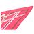 Pañuelo de seda Hermès Pink Bolduc Pointu Triangle - vista 7