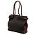 Borsa a tracolla Gucci in denim GG marrone - vista 2