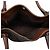 Borsa a tracolla Gucci in denim GG marrone - vista 4