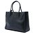 Bibliothèque Borsa Satchel Prada Bibliotheque in pelle di vitello City nera Extra Large - vista 2