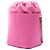 Borsa bucket Chanel Pink Small CC Quilted Caviar con coulisse - vista 2