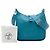 Hermès Blue Clemence Evelyne III GM - vista 6
