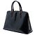 Borsa Prada Black Large Vernice Promenade Satchel - vista 2