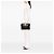 Clutch Anagram LOEWE in pelle nera - vista 6