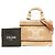 Céline Celine Beige Small Canvas Triomphe Stripe Cabas Thais Satchel - Ansicht 6