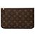 Pouch Louis Vuitton Brown Monogram Neverfull MM