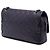 Chanel Purple Jumbo Quilted Iridescent Caviar Easy Flap - vista 2