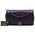 Chanel Purple Jumbo Quilted Iridescent Caviar Easy Flap - vista 7