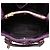 Borsa Prada Purple Tessuto Gaufre Satchel - vista 4