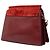 Chloé Faye Crossbody in pelle di vitello e camoscio rosso Medium - vista 2