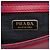 Prada Red Saffiano Lux Embleme Crossbody - vista 5