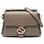 Borsa Satchel Gucci Small Dollar Calf Interlocking G Marrone