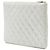 Pouch Chanel Silver Medium Metallic Lambskin Star Embossed O Case - vista 2