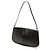 Louis Vuitton Black Epi Demi Lune Pochette - vista 2