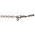 Collana a doppia catena Chanel Silver CC in ottone e strass con pendente Love - vista 3