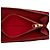 Cartera Louis Vuitton Red Monogram Empreinte Clemence - vista 4