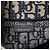 Borsa a tracolla Diorcamp in tela ricamata Oblique Blue Medium Dior - vista 5