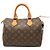 Louis Vuitton Brown Monogram Speedy 25