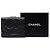 Cartera compacta Chanel Black CC Caviar - vista 8