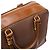 Borsa Boston Velazquez Twist in pelle marrone LOEWE - vista 7