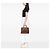 Borsa Boston Velazquez Twist in pelle marrone LOEWE - vista 9