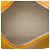 LOEWE Necessaire Puzzle Fold in pelle di vitello lucida gialla - vista 4