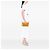 LOEWE Necessaire Puzzle Fold in pelle di vitello lucida gialla - vista 6