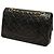 Chanel Black Medium Classic Lambskin Double Flap - Ansicht 2
