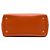 Prada Orange Saffiano Lux Frame Handtasche - Ansicht 3