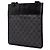 Borsa a tracolla Gucci in denim GG grigio - vista 2