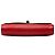 Bamboo Clutch Gucci Daily in vitello rosso e bambù - vista 3