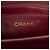 Borsa a tracolla Chanel Black CC Quilted Lambskin Straight Flap - vista 5