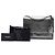 Autre Marque Saint Laurent Silver Medium Metallic Calfskin Monogram Sunset Crossbody - vista 7