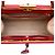 Borsa Prada Red Saffiano Cuir Top Handle - vista 4