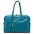 Hermès Blue Clemence Victoria II 35