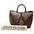 Louis Vuitton Brown Damier Ebene Siena GM - vista 7