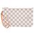 Pouch Louis Vuitton White Damier Azur Neverfull MM