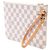 Pouch Louis Vuitton White Damier Azur Neverfull MM - vista 2