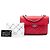 Chanel Red Large Quilted Caviar CC Box Flap - Ansicht 7