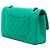 Chanel Green Medium Classic Lambskin Double Flap - vista 2