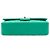 Chanel Green Medium Classic Lambskin Double Flap - vista 3