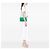 Chanel Green Medium Classic Lambskin Double Flap - vista 6