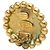 Orecchini a clip rotondi Chanel Gold CC placcati oro - vista 3
