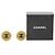 Orecchini a clip rotondi Chanel Gold CC placcati oro - vista 4