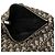 Borsa a tracolla Saddle Dior in tela Blue Oblique - vista 4