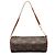 Louis Vuitton Brown Monogram Papillon Pochette