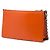 Prada Orange Saffiano Vernice Chain Crossbody - vista 2